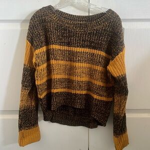 Cotton blended sweater